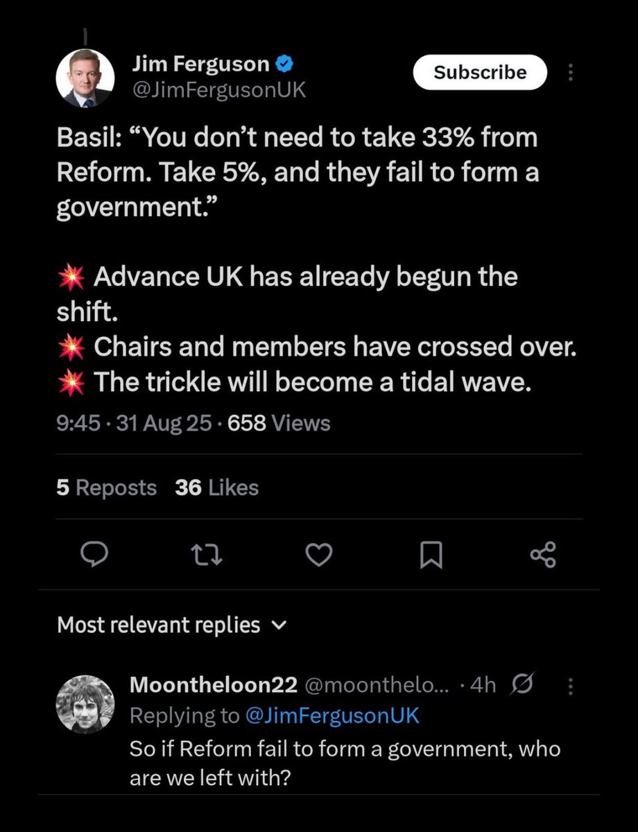 <a href="/Debbiestarjack/">DEBORAH BURGESS</a> Advance is a joke BUT any right wing party going after Reform needs to be countered.
It’s insane the jealousy and anger they have.
Even a small % going to the Advancetards will help Labour.