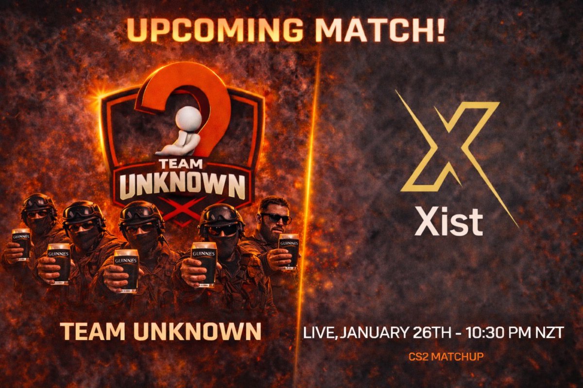 Team Unknown tweet media
