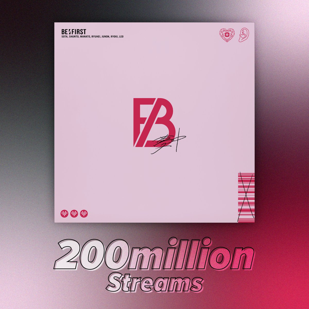 BE:FIRST '夢中'

200 million in streaming
Thank you!!!!!!

▼Streaming &amp; Download
BEFIRST.lnk.to/Muchu

#BF_夢中
#BEFIRST #BESTY