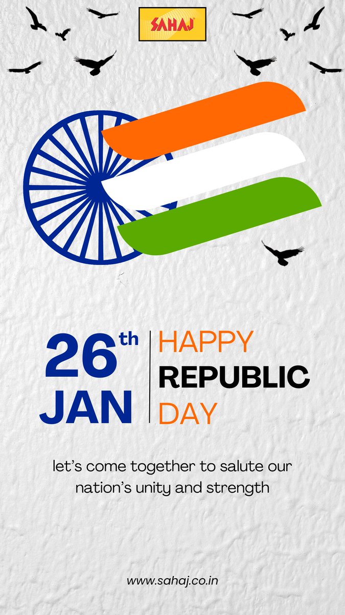 Sahaj_Odisha's tweet photo. Together we contribute, together we progress. Happy Republic Day!

#sahajodisha #RepublicDay2026 #NationFirst https://t.co/9m31EcOY0M
