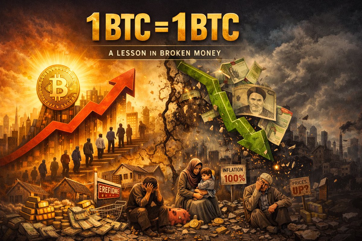 1 BTC = 1 BTC: A Lesson in Broken Money

This is not just another typical post about #Bitcoin
