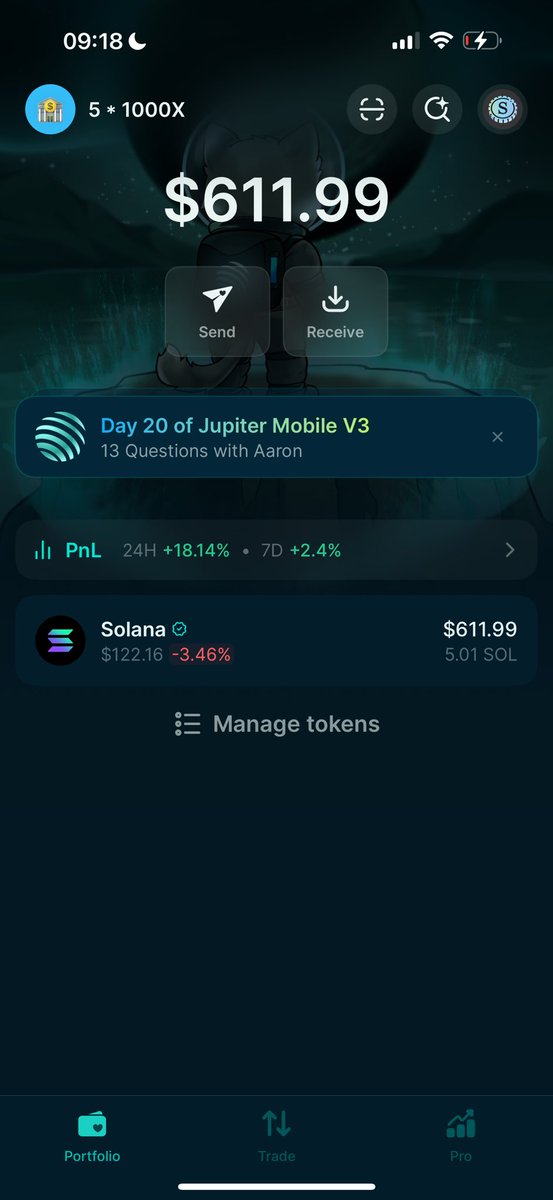 Day 1 flipping 5 sol to 5000 sol

Starting balance: 5 sol
Current usd value: $611

Would have done it on the fomo app for better tracking but their fees are crazy

Strategy: 
Few trades per day: frontrun. hyped launched etc. 
clear entry and exit
No fomo entry