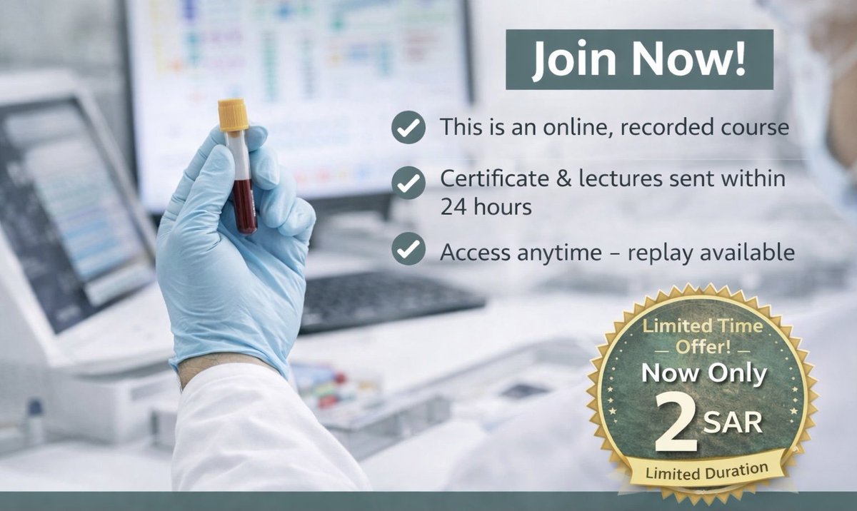 مركز العلوم السريرية للتدريب tweet media