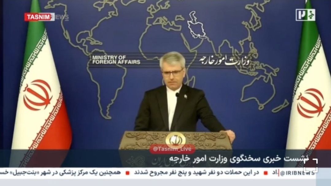 UNBELIEVABLE, THIS CANNOT BE MADE UP. 

Iranian Foreign Ministry Spokesperson Attacks US for Its VIOLENT TREATMENT OF AMERICAN PROTESTERS:

What is happening in several American cities is a serious violation of human rights.

THEY HAVE NO BOUNDARIES.