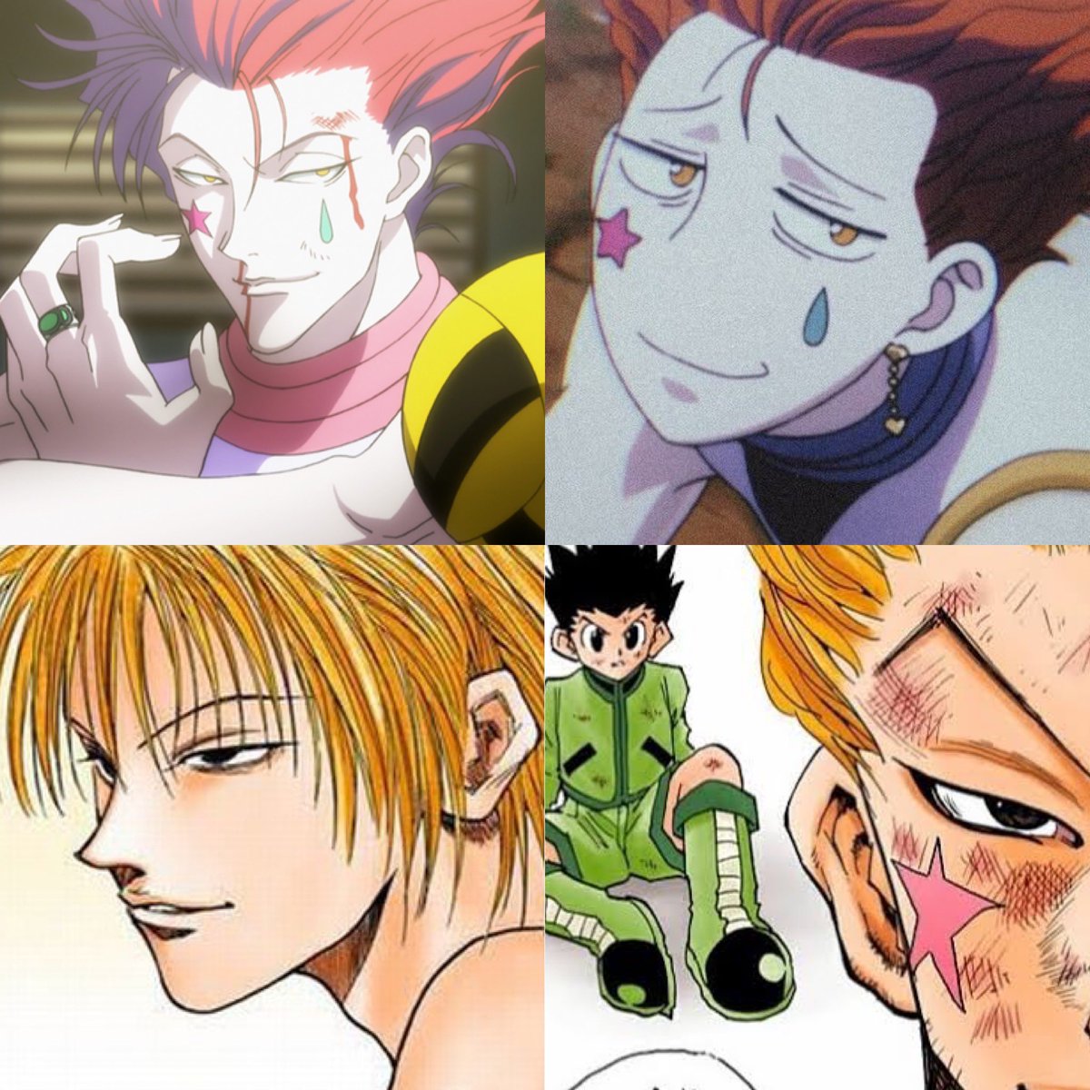 ヒソカの表情豊かなのほんと好き！😂 #HUNTER×HUNTER #ヒソカ