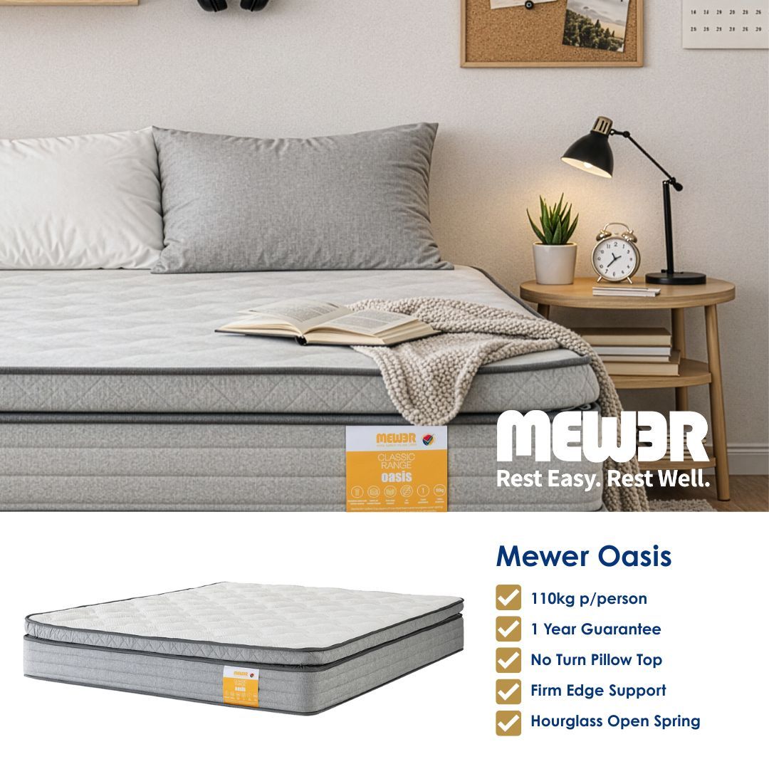 TheBedKing's tweet photo. Parents: Tuition, textbooks, accommodation ✓
Quality sleep that makes it all count? ✓
Mewer Oasis: R4,199 (firm, focused)
Mewer Maison: R6,299 (comfort, recovery)
Save R2,000. Invest in rest that builds academic success. 🎓✨
https://t.co/hzWXdACQ1E 
#RestForSuccess #BedKing https://t.co/ALbloIC6VW