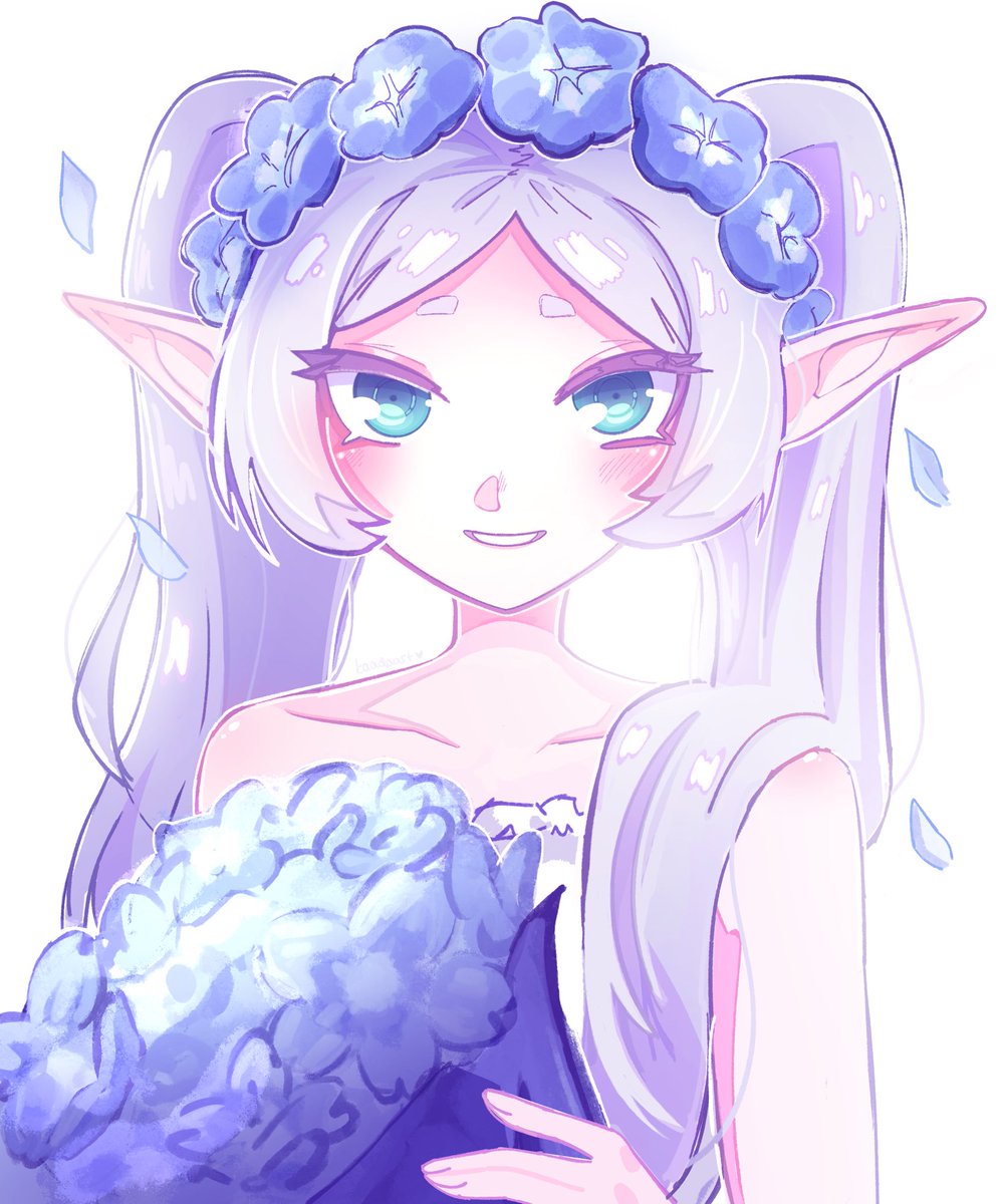 🍃💙nemophila🩵🍃

#frieren #fanart #digitalart #illust