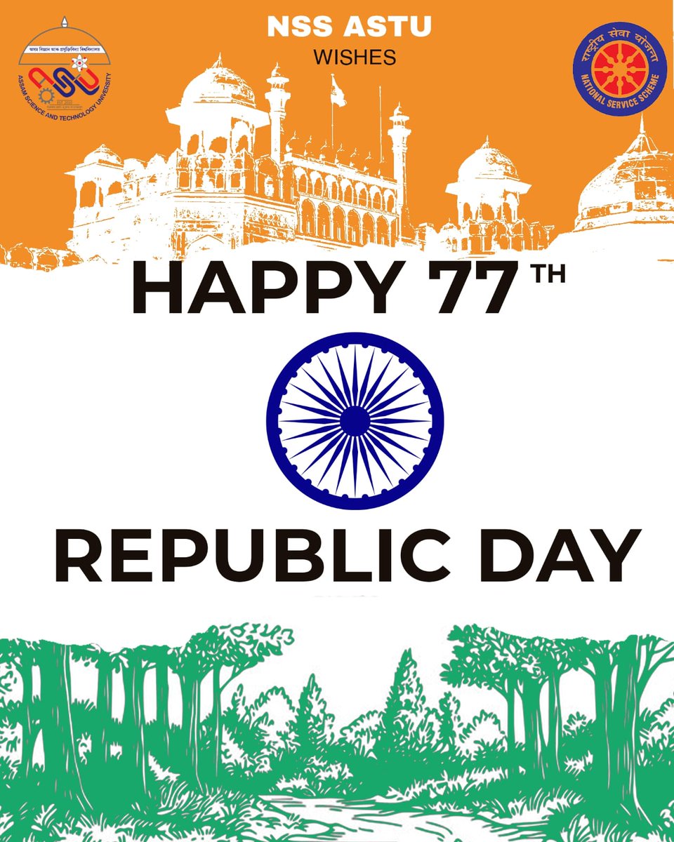 ASTU_NSS's tweet photo. Happy Republic Day https://t.co/ilXkBePKwD