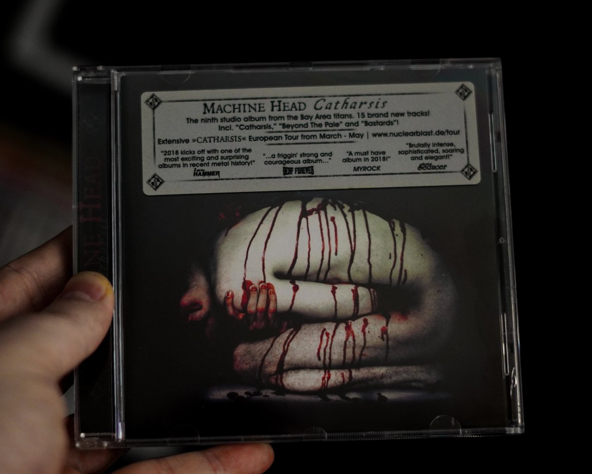 Defstar666's tweet photo. ๐ฅ 8th Anniversary! ๐ฅ
๐บ๐ธ MACHINE HEAD - Catharsis (2018)
"Everything's gonna be alright, but everything's not alright." 8 years of Catharsis. Love it or hate it, Machine Head has never been afraid to take risks)
#MachineHead #california #thrashcore #numetal https://t.co/n6KsQCwYZt