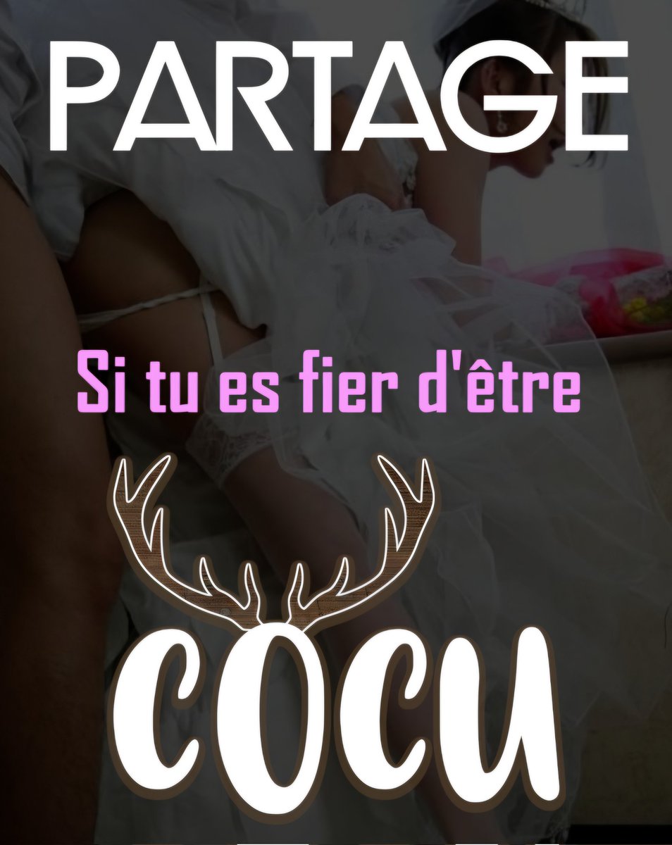 milfbbw79's tweet photo. #partage si tu est fière d etre #cocu https://t.co/Gf3AAg0zBb