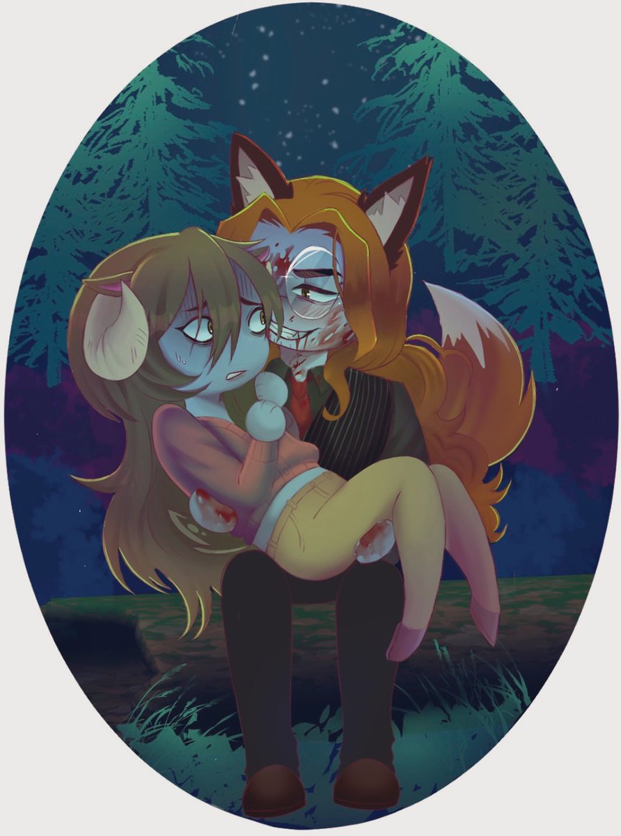 garbagefinsta's tweet photo. El Zorro y La Borrega 🦊🖤

#YDB #YourDearestBoyfriendvictor #YourDearestBoyfriendOC https://t.co/lf4uggaNEC