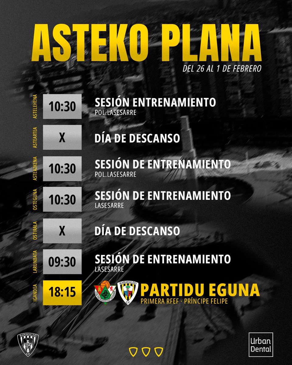 Nueva semana, toca seguir trabajando ⚒️

#GoazenBaraka