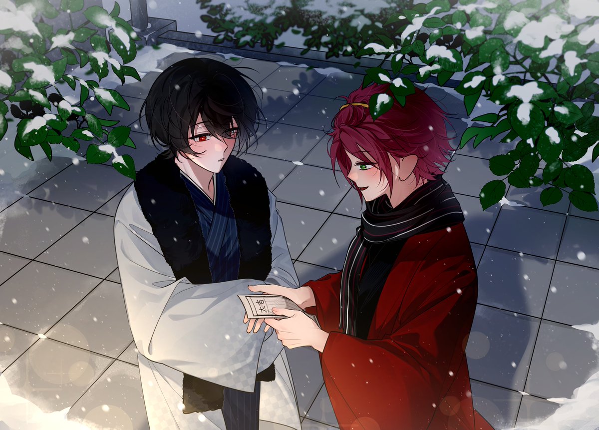 0u0_222's tweet image. 리츠마오 달력 1월로 참여했어요
◠‿◠🖤❤