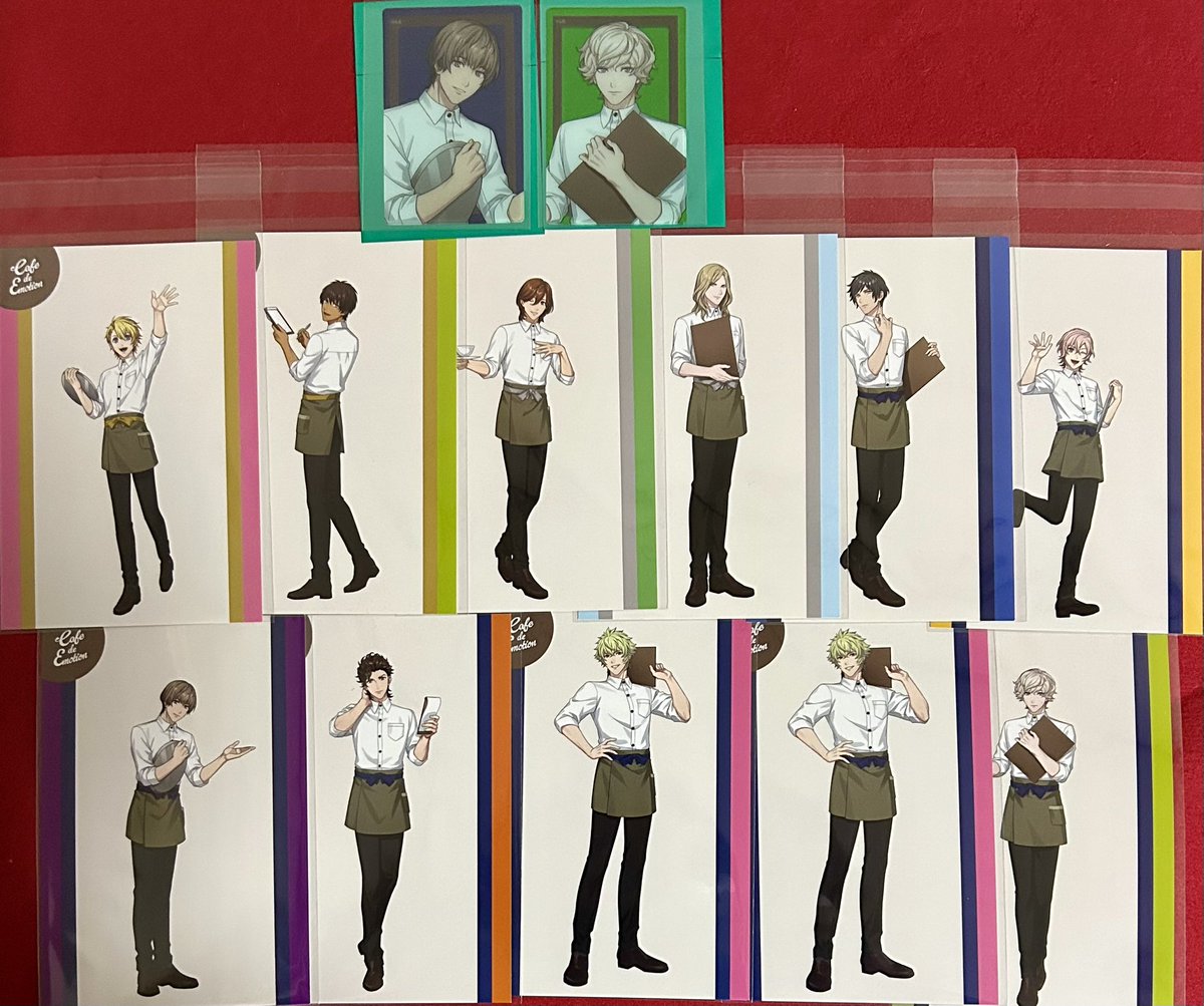 交換】 うたプリ ライエモ スイパラ Cafe de Emotion 特典 ポスト