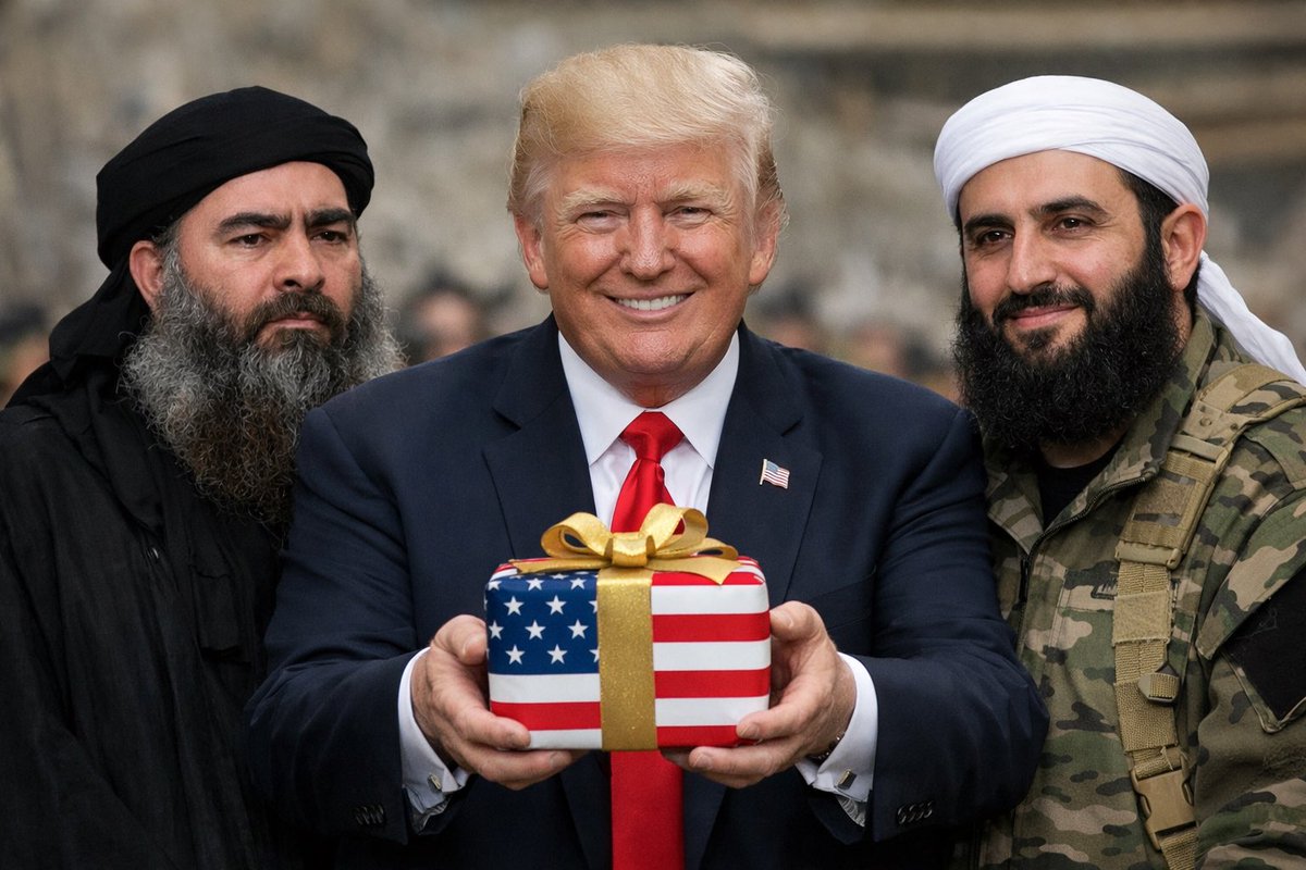 The women and children in Syria who are beheaded by Jolani’s ISIS militants Ahmad al-Sharaa—have their blood on Donald Trump’s hands. Thanks to the Nobel Peace Committee for not turning a supporter of bloodshed into a fake ‘peace hero.’”

Trump #LindseyGraham #ISIS #Syria