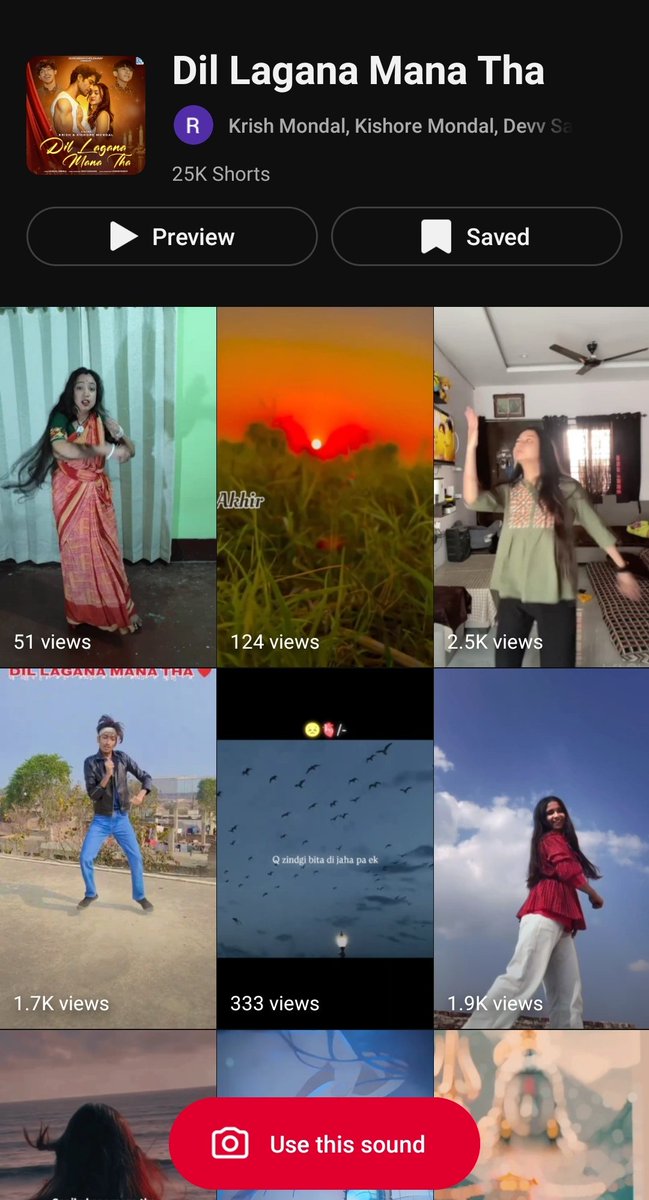 ashixlove12's tweet photo. Crossed 5M views on YT  340k reels on insta Trending everywhere on tiktok yt shorts snapchat 😍👏
#DilLaganaManaTha #AshiSingh #Sanamjohar #KrishMondal #KishoreMondal https://t.co/JHnlYrzqXH