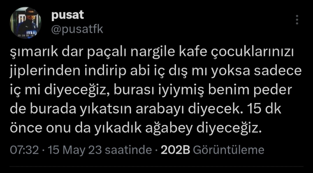 Yapacağı max olay