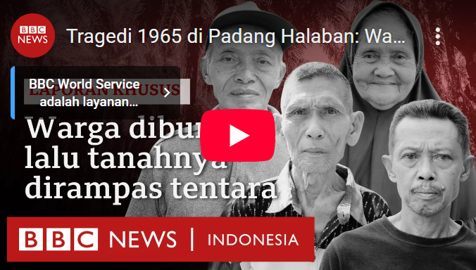 AIswinarto's tweet photo. Jejak perampasan tanah rakyat secara sistimatik dan besar-besaran oleh tentara saat dan usai Tragedi 1965 [dari laporan khusus BBC Indonesia] *kisah dari Padang Halaban https://t.co/GYfsexovCZ https://t.co/6BOgwKSeP5