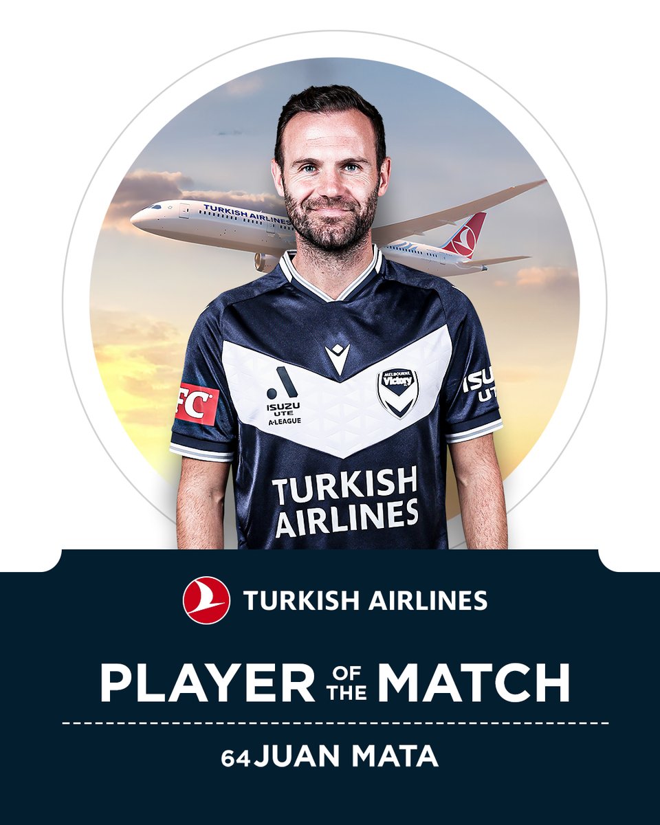 A hat-trick of assists from El Mago 🪄

Juan Mata is your <a href="/TurkishAirlines/">Turkish Airlines</a> Player of the Match ✈️

#BigBlue #MVCvSYD