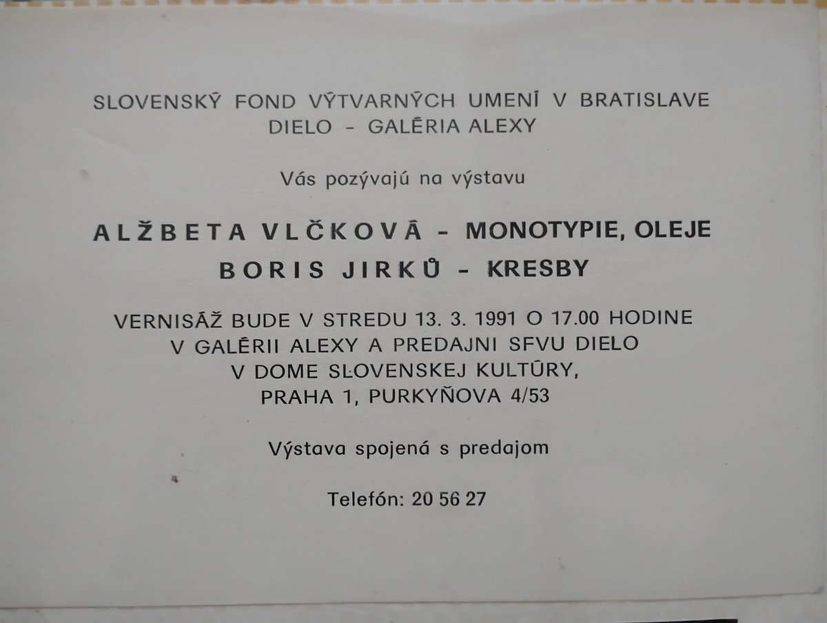 AlbetaV's tweet image. R.I.P.
BORIS  JIRKŮ
Bylo mi ctí vystavovat spolu s Tebou
A děkuji za vše
Tvá tvorba byla jedinečná
