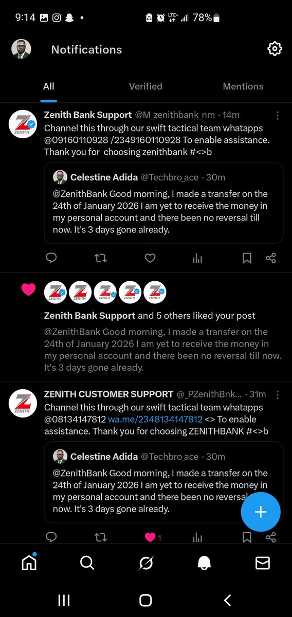 Techbro_ace's tweet photo. @lilyally98 I just got scammed my account balance wiped
Guys be warmed https://t.co/phMguWkjE9