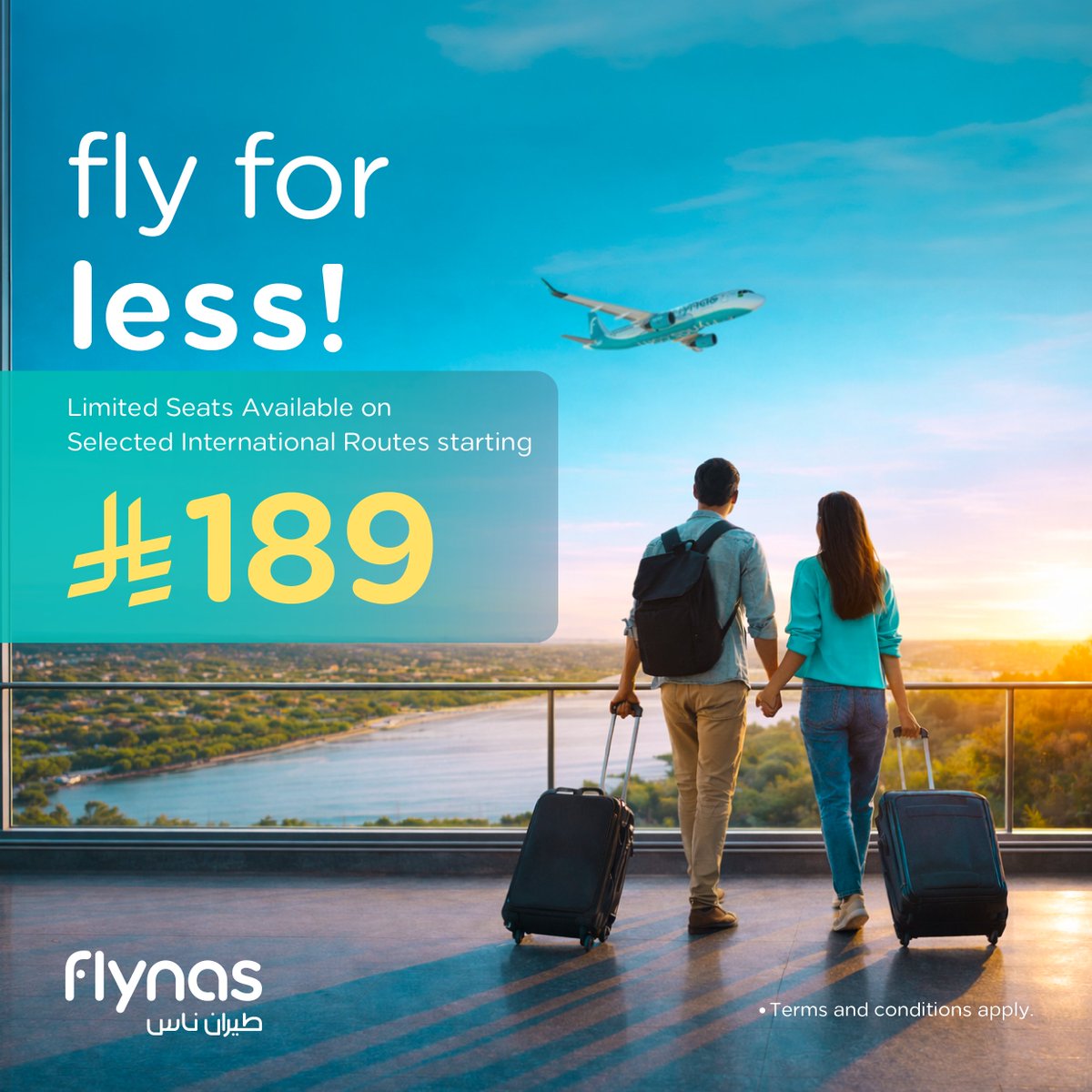 flynas Flight Deals – International Fares from SAR 189