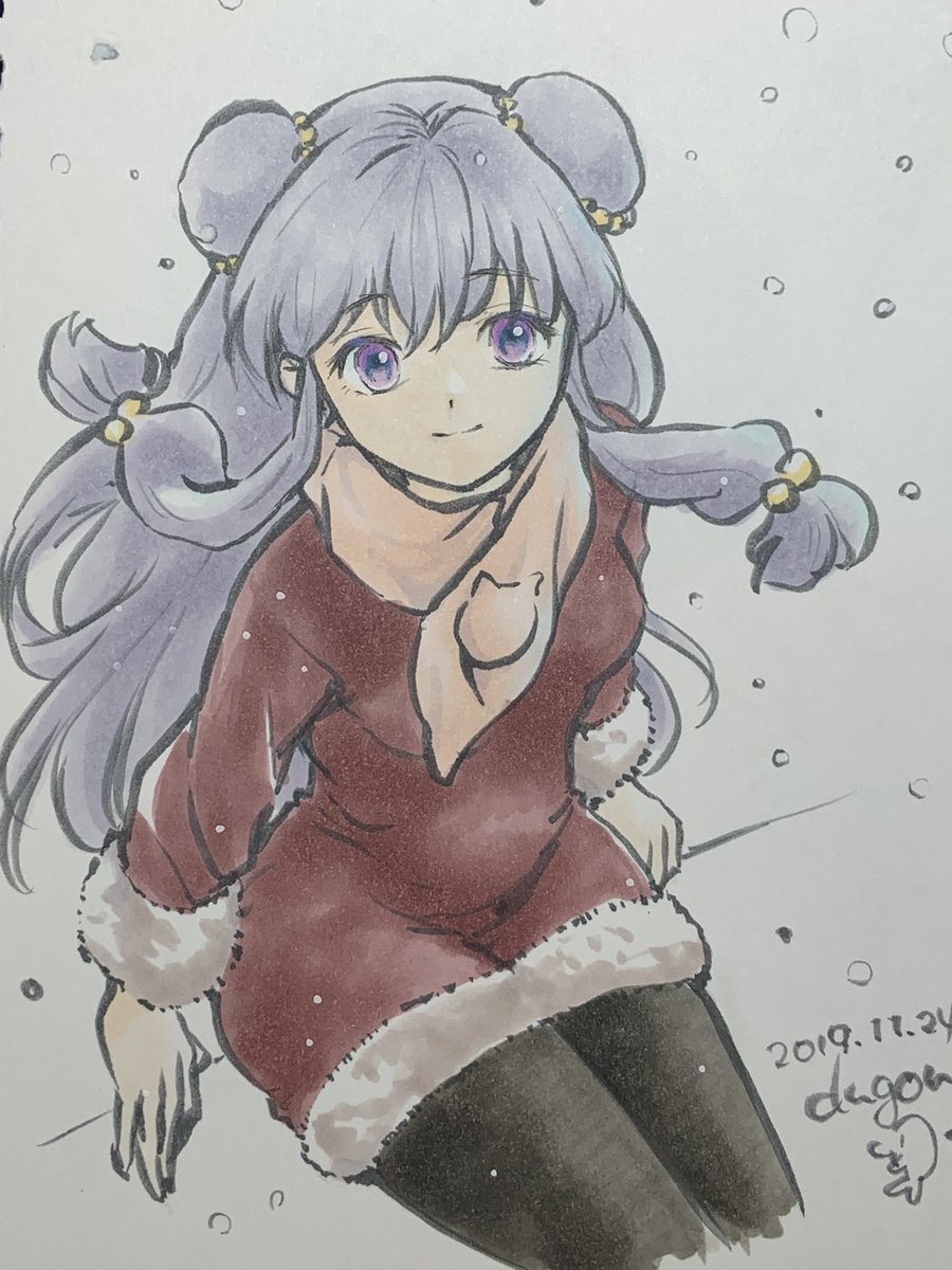 dugonsousaku's tweet photo. るーみっくワンドロで描いた懐かしいイラスト出てきた(^^)✨
ワンドロいいよね！短時間集中で楽しい🎶良い思い出ありがとう！ https://t.co/H9B5HXMtff