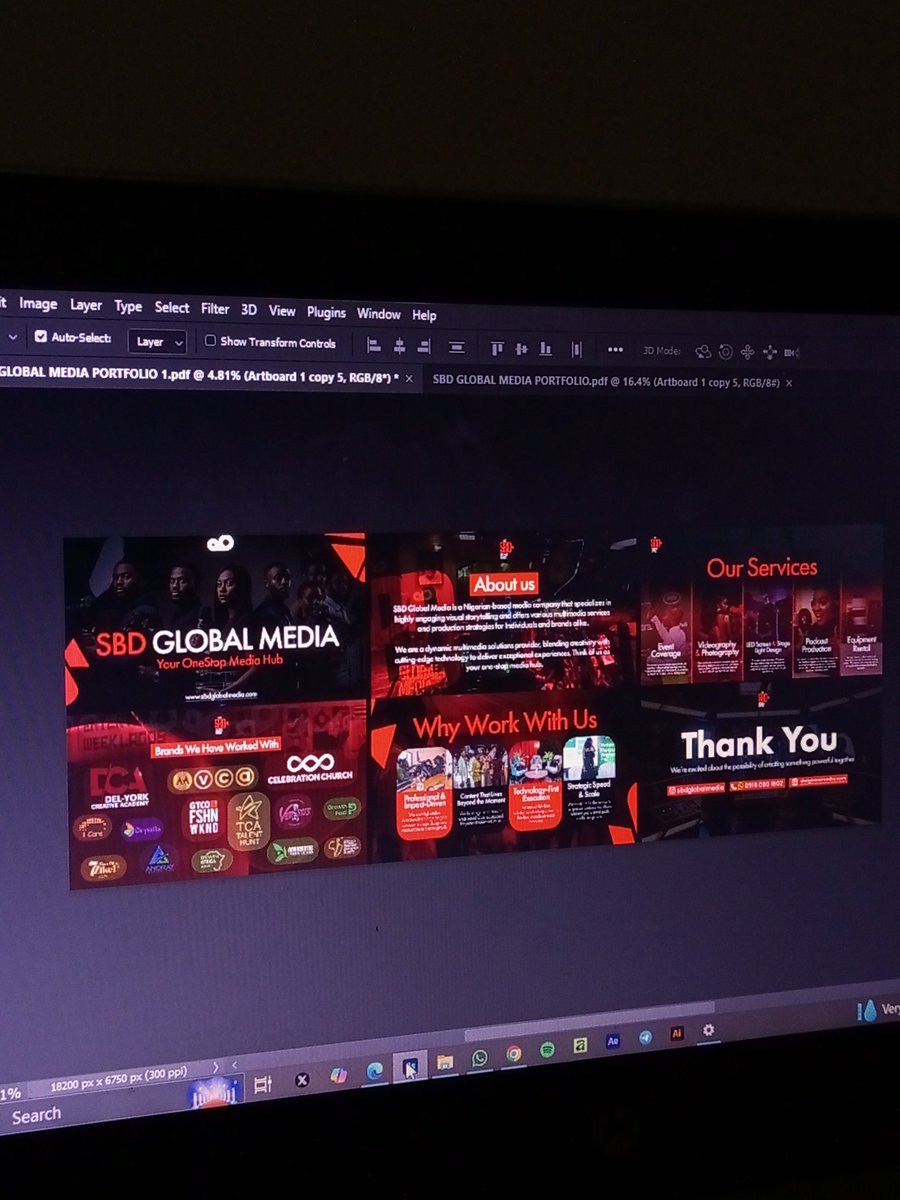Another week to go harder 💪 💪 

Made a portfolio design for global media brand. 

What do you think?