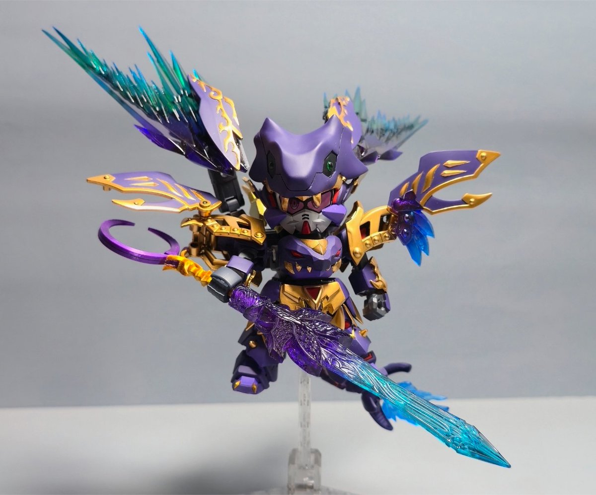 willwillhi's tweet image. #魅力のある紫を見せてください見た人全員強制

#SDガンダム