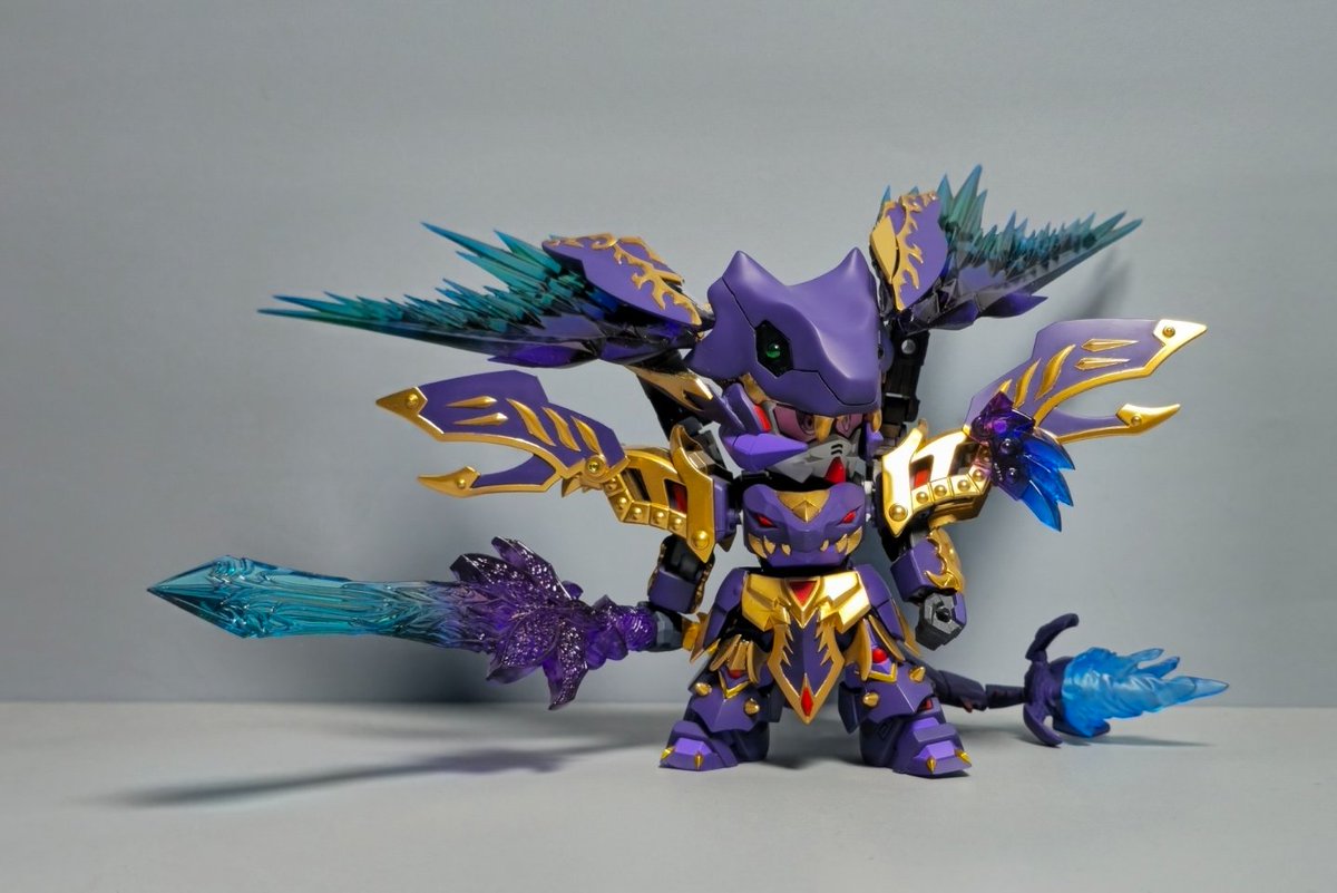 willwillhi's tweet image. #魅力のある紫を見せてください見た人全員強制

#SDガンダム