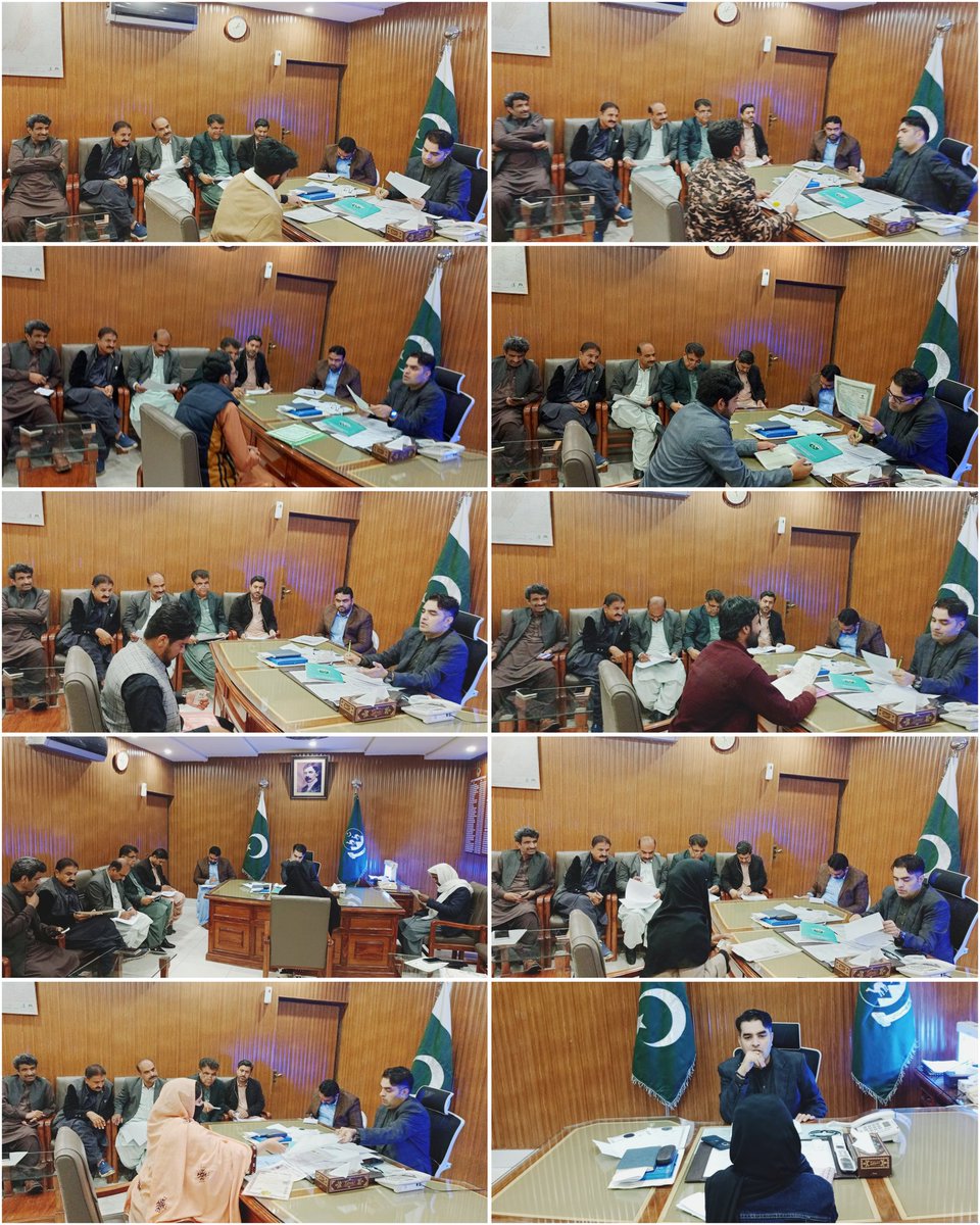 ڈپٹی کمشنر خاران منیر احمد سومرو کی زیر صدارت 2025-26 کے لیے میڈیکل کالجز MBBS/BDS امیدواروں کی لوکل/ڈومیسائل اسکریننگ و تصدیق کا انٹرویو ڈپٹی کمشنر آفس میں ہوا۔ امیدواروں کی دستاویزات کا شفاف اور میرٹ پر مبنی جائزہ لیا گیا۔
<a href="/CMOBalochistan/">Chief Minister's Office Balochistan</a> 
<a href="/dpr_gob/">Govt. of Balochistan</a> 
<a href="/HealthDepartme5/">Health Department, GoB</a>