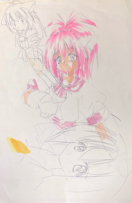 #独学でここまで成長したから一緒に頑張ろう 
#メロディ・シンクレア
#悠久幻想曲
一枚目の塗ってあるのが人生で最初に描いたメロディーさん、2枚目がその裏でついでに最新も右上に描いておきたい、3枚目はなんか塗ったの見つけた、
引用と見比べると楽しいかもしれない。 