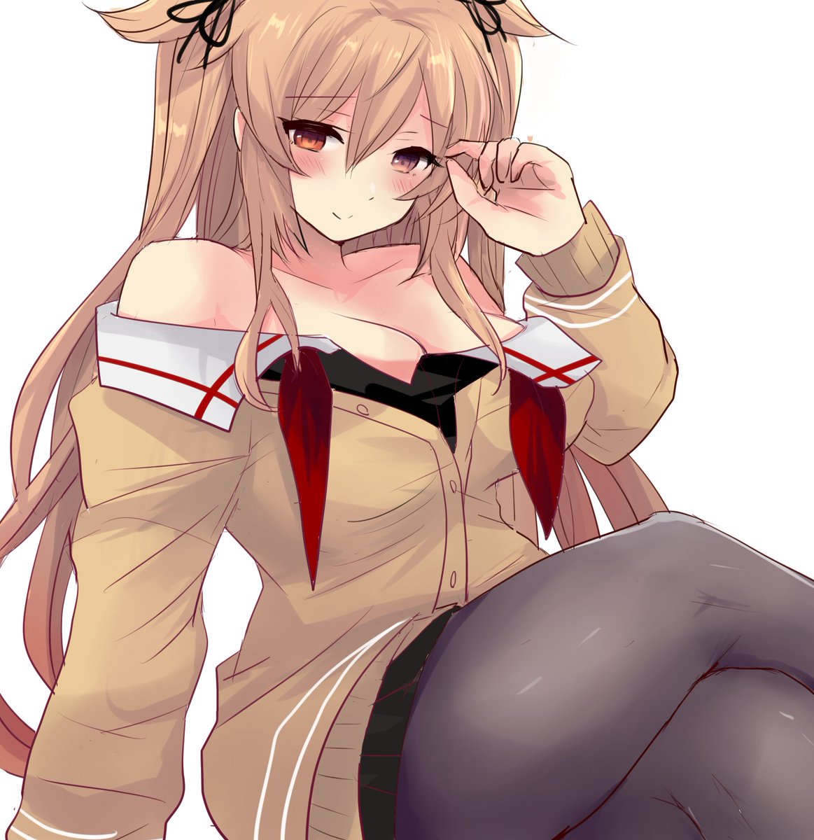 村雨ちゃん眼鏡オフ差分