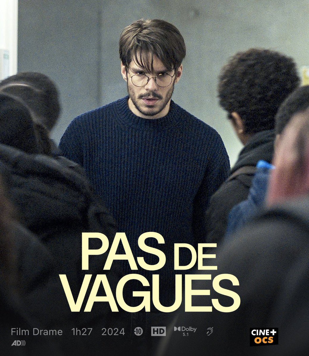 veltrv's tweet photo. 🎬 Le quotidien d’un prof de collège qui fait face à des rumeurs, et à qui l’institution lui dit de faire profil bas.

À voir☝️(sur Canal actuellement) https://t.co/Dm32ZDeEVP