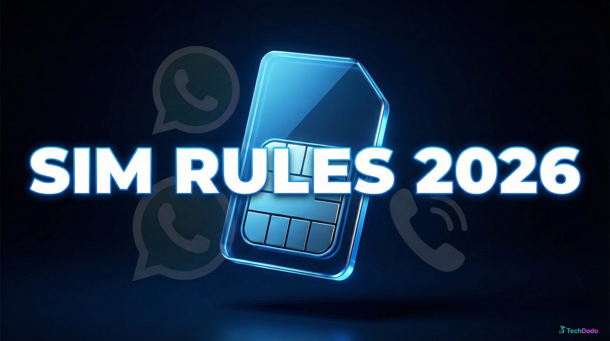 techdodo_in's tweet photo. Your WhatsApp will stop working if you remove your SIM.

TRAI's new rules (Feb 2026):
• SIM binding = app tied to physical SIM
• CNAP = Aadhaar name shows on all calls
• WhatsApp Web logs out every 6 hours

Full breakdown 👇
https://t.co/ihjA2HALw1 https://t.co/WxE5JGfIf7