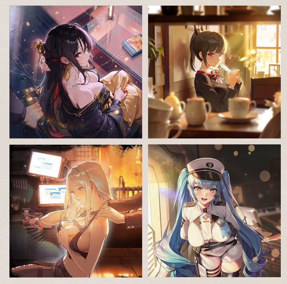 I swear, Favorite Item lobby backgrounds are amazing. I’m so excited that Privaty is getting one! I really hope her kit improves a ton and not just a small bit. Her stun could finally be worth it again! #NIKKE