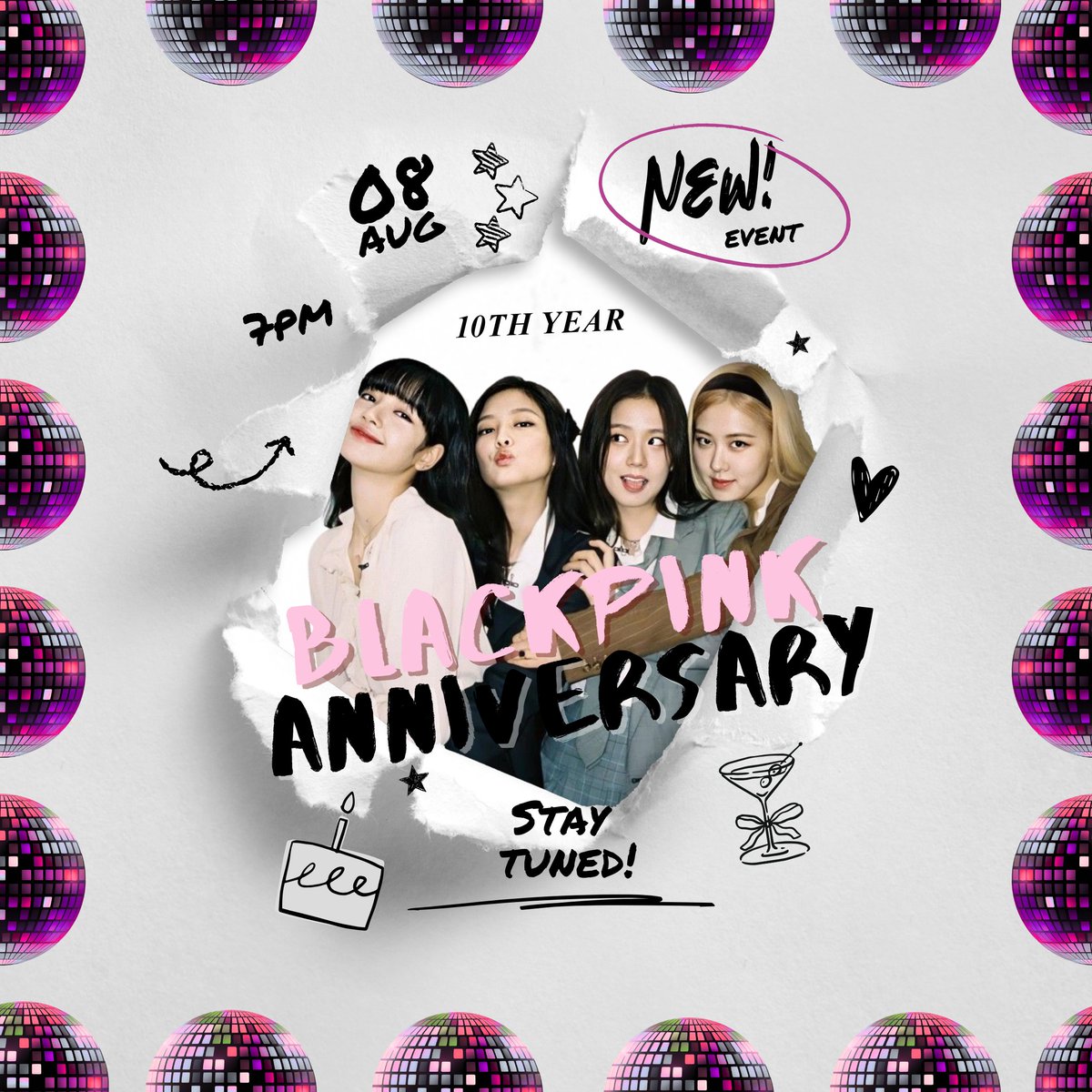 🖤💖 INTEREST CHECK, FILO-BLINKS! 💖🖤

BLACKPINK 10TH ANNIV CLUB PARTY 🎉
✨ Need 50 RESPONSES to make this REAL

📅 Aug 08, 2026 | 7PM
🔗 forms.gle/14h28fTZmCurjF…
RT &amp; tag Blinks 🖤💗