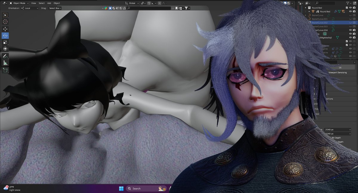 I fell asleep on my keyboard and that broke a few things in blender....