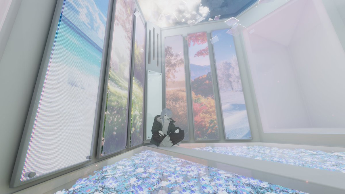 久しぶりに撮ってもらった📷 各ロケーション抜粋 #ﾓｸbutter #VRChat