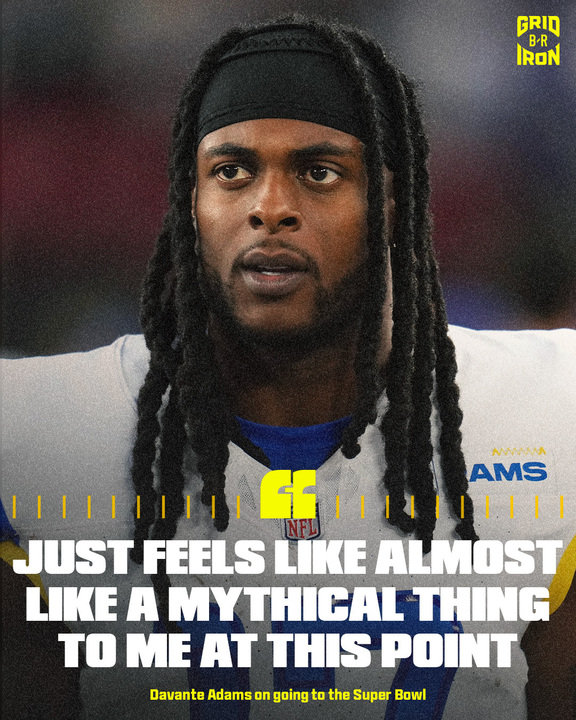 Davante Adams said this leading up the game vs. the Seahawks

He's now 0-5 in NFC Championship games