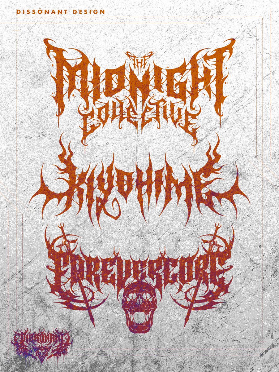 Dissonant Design (triptych) tweet media