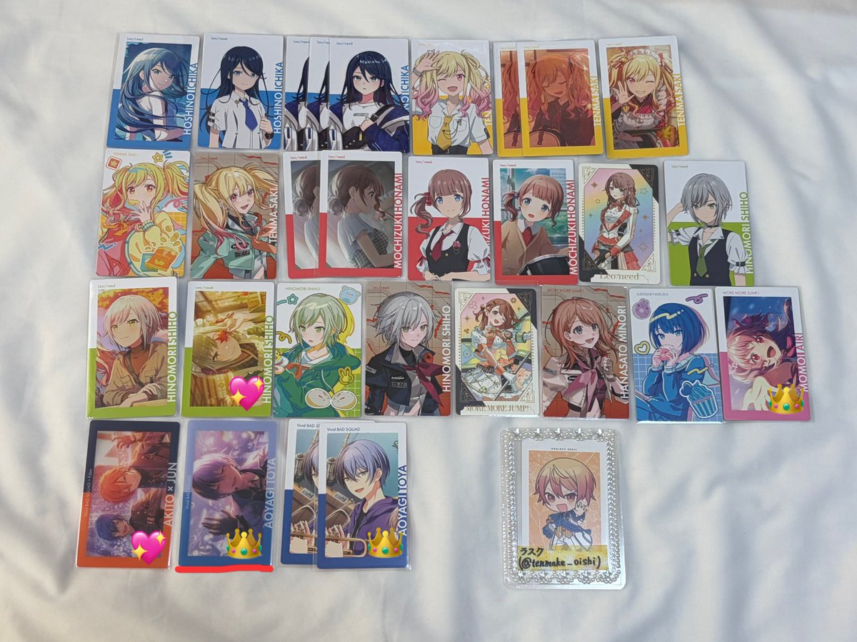 交換 譲渡】プロセカ グリッター缶バッジ グリ缶 エピカ ウエハース