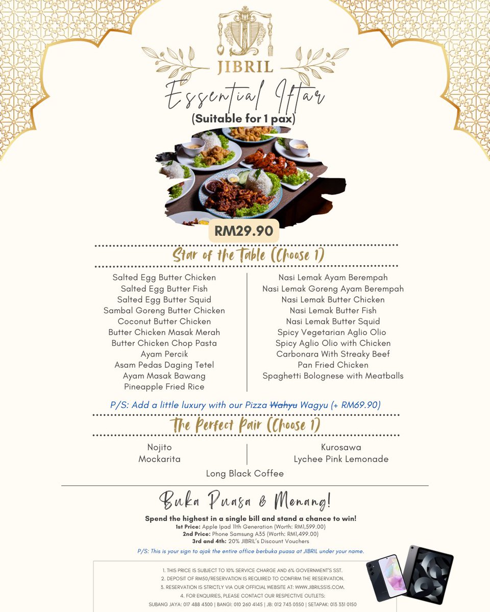 JIBRIL Restaurant Group tweet media