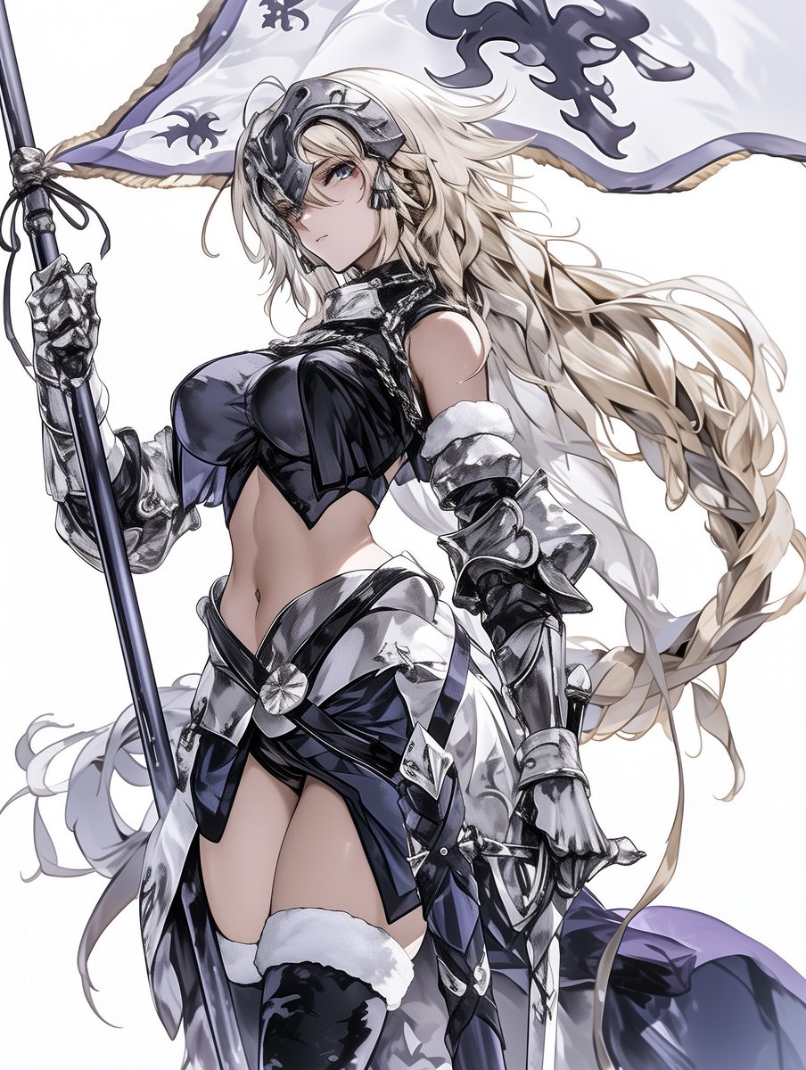 前作に続きkoko先生(@koko_0316a )のイラストでジャンヌ・オルタを作り