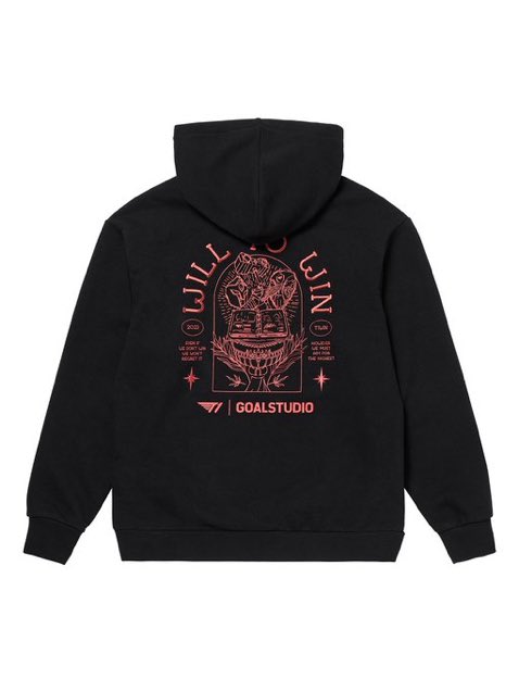 still one of my favorite clothing purchases to date bc when it’s cold i wear this shit to the ground the design is sooo cool and it’s super thick and amazing quality,,, goalstudio did their little thing with this drop