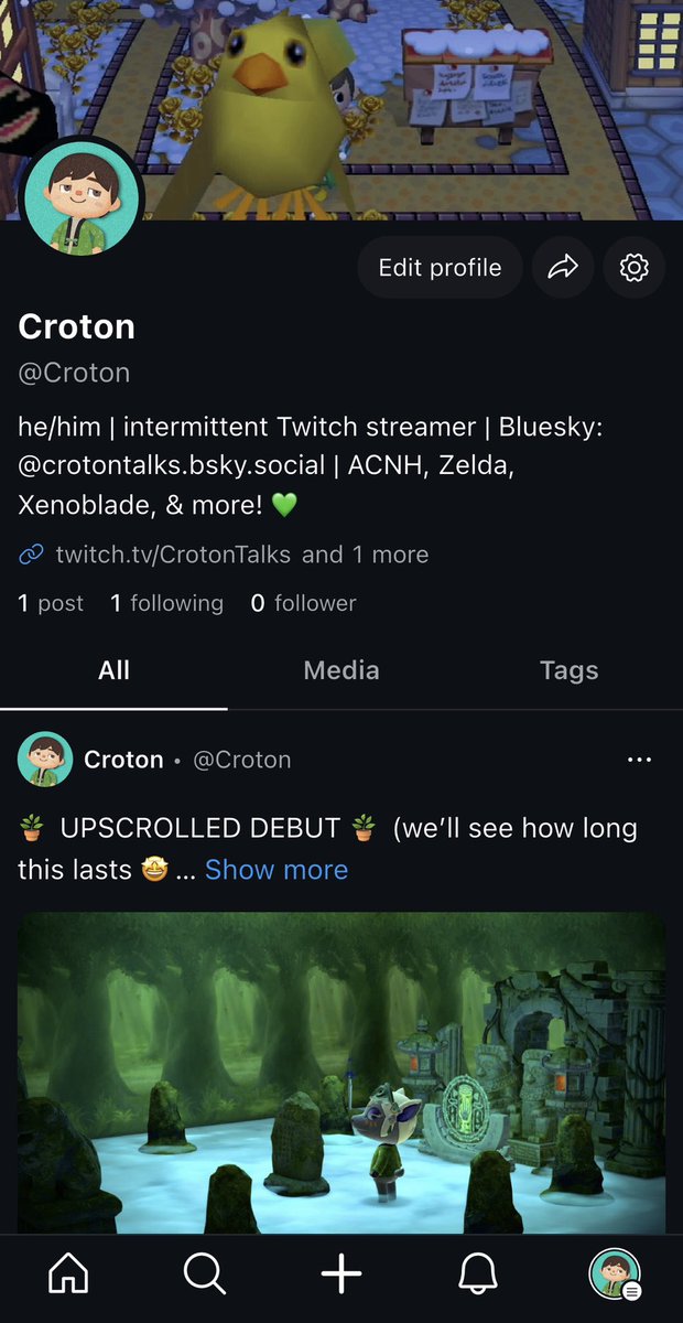 Croton tweet media