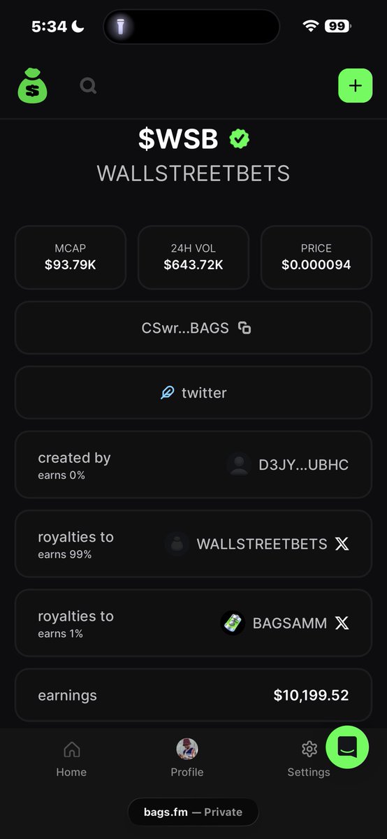 Know what you hold 

<a href="/wallstreetbets/">wallstreetbets</a> just recently claimed fees from $WSB

CSwrPvw6urUC1G3JaxnrkG1BN8uErMQjWD9vjugQBAGS