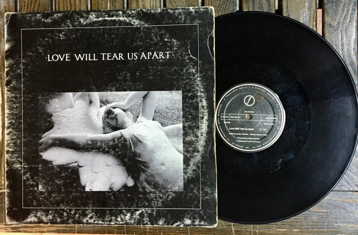 bab0oshk44's tweet image. Joy Division, Love Will Tear Us Apart, 1980