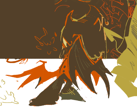 blot doodles but hes red and evil cause he hates you andhes evil