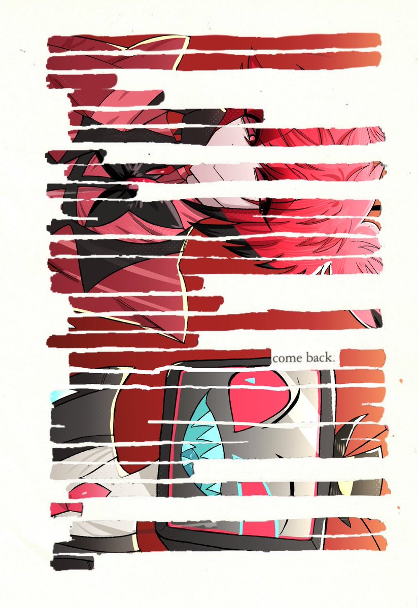 #RadioStatic #Voxal #HazbinHotelFanart 
Stayed gone